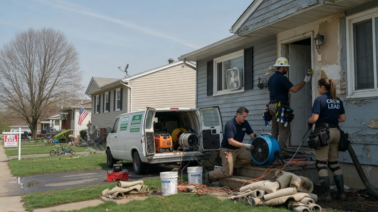 Flood Cleanup in Woodville, VA near me